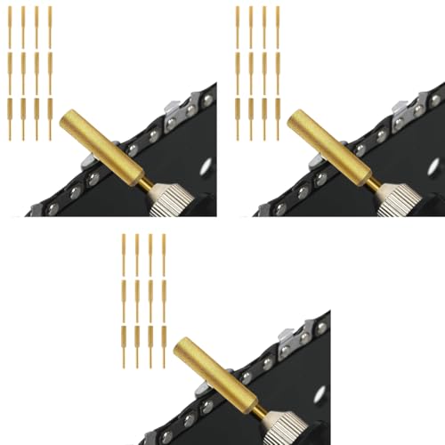 Serplex® 36PCS Chainsaw Sharpener Bits Titanium Plated High Hardness Sharpening Attachments for Chain 4/4.8/5.5mm Coarse Emery for Electric Power Rotary Tools Serplex® 36PCS Chainsaw Sharpener Bits Titanium Plated High Hardness Sharpening Attachments for Chain 4/4.8/5.5mm Coarse Emery for Electric Power Rotary Tools